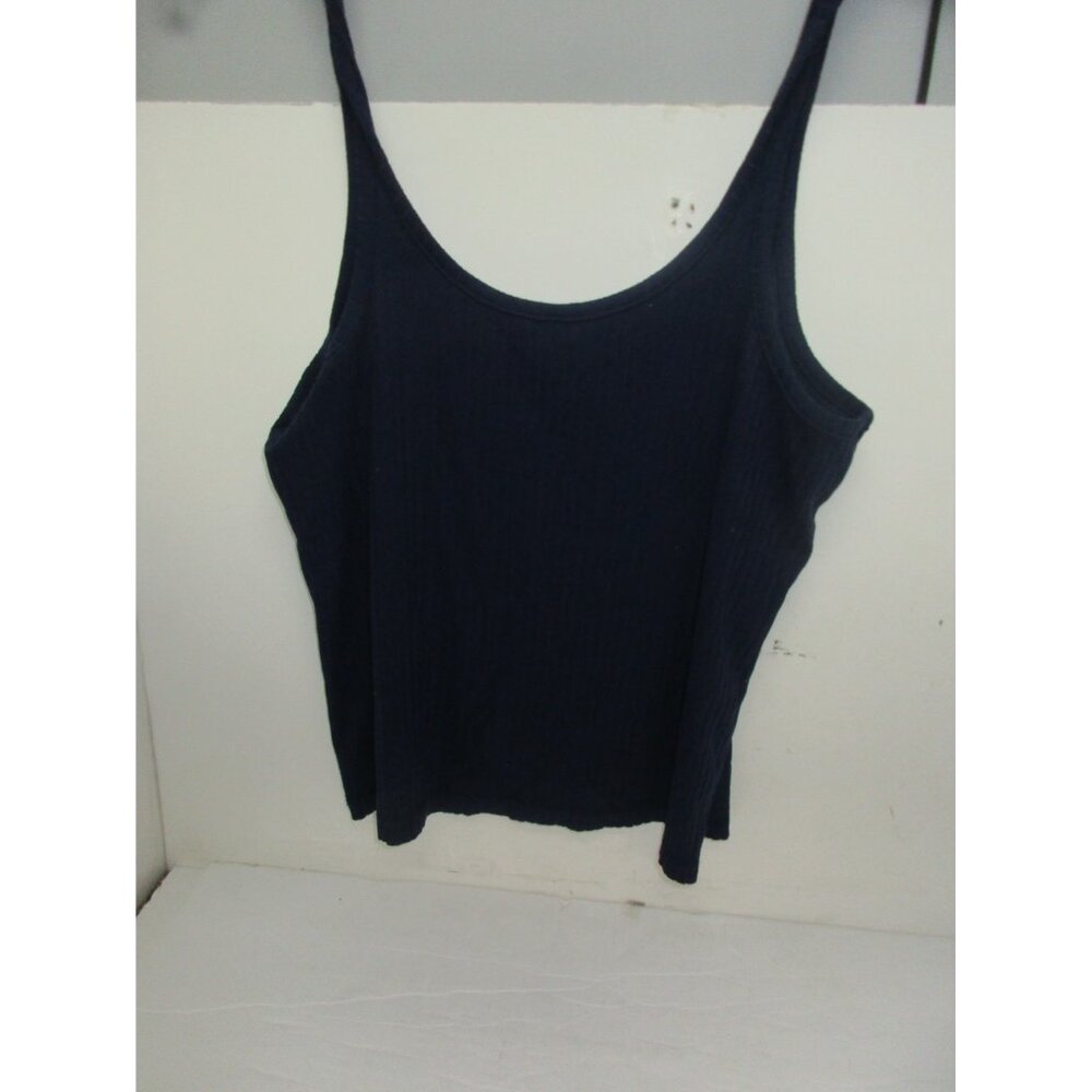 Adore Me  Women's Crop Top Navy Blue Size Medium NWOT !!! - Picture 2 of 2